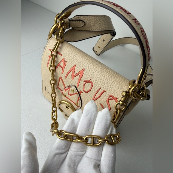 Coach x Basquiat Crossbody Shoulder Bag 6892 - Limited Edition Pebble Leather - Picture 8 of 16